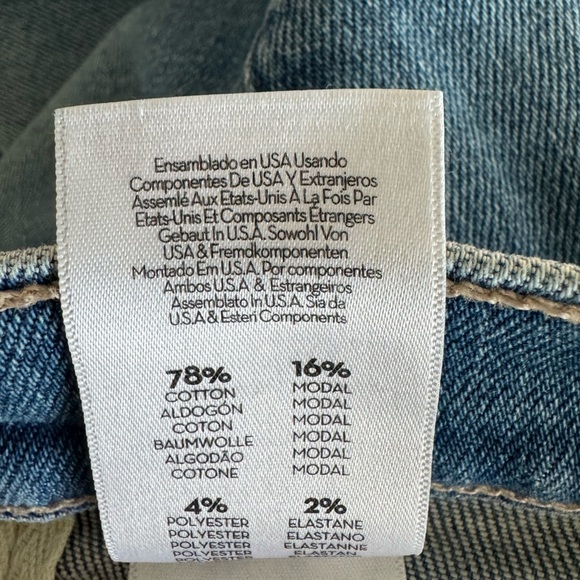 Anthropologie Mother The Patch Pocket Weekender Jeans Poppin Wheelies Size 29 - Picture 9 of 12